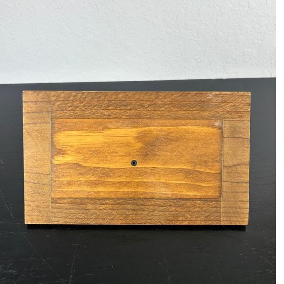 VTG  Table Decor Duck Decoy- Painted Wood- mounted on wood- mallard- 10x6” - Picture 6 of 6